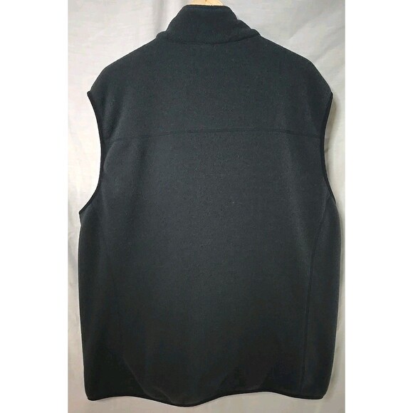 Duluth Trading Co Fleece Full Zip Vest, Men's Sz 2XL/Tall, Gray/Charcoal - Picture 5 of 9
